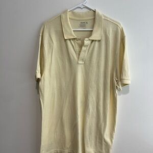 Old Navy Men's Light Tan Polo Shirt